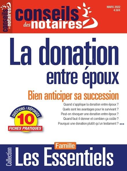 Donation Entre Poux Conseils Des Notaires